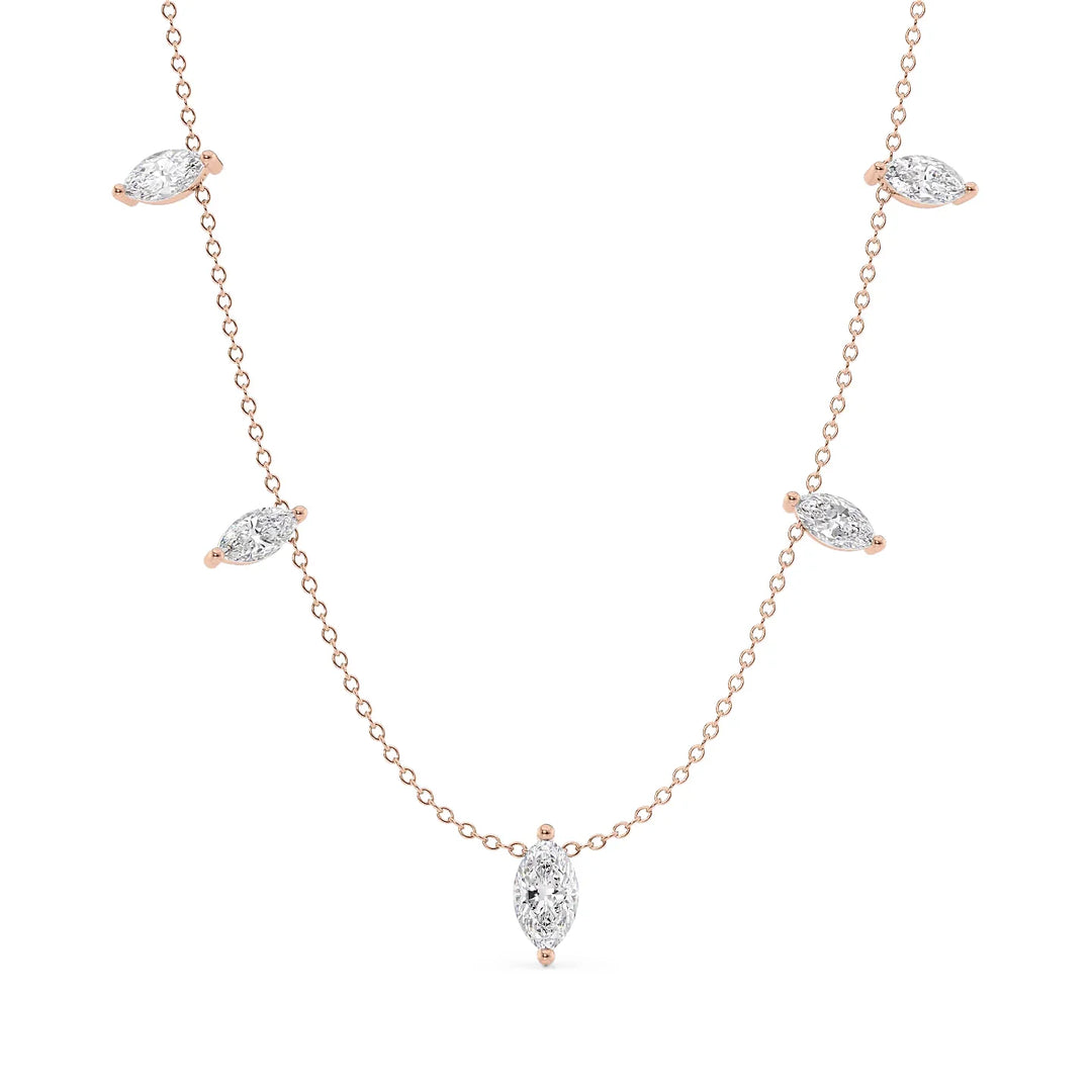 Marquise Diamond Necklace