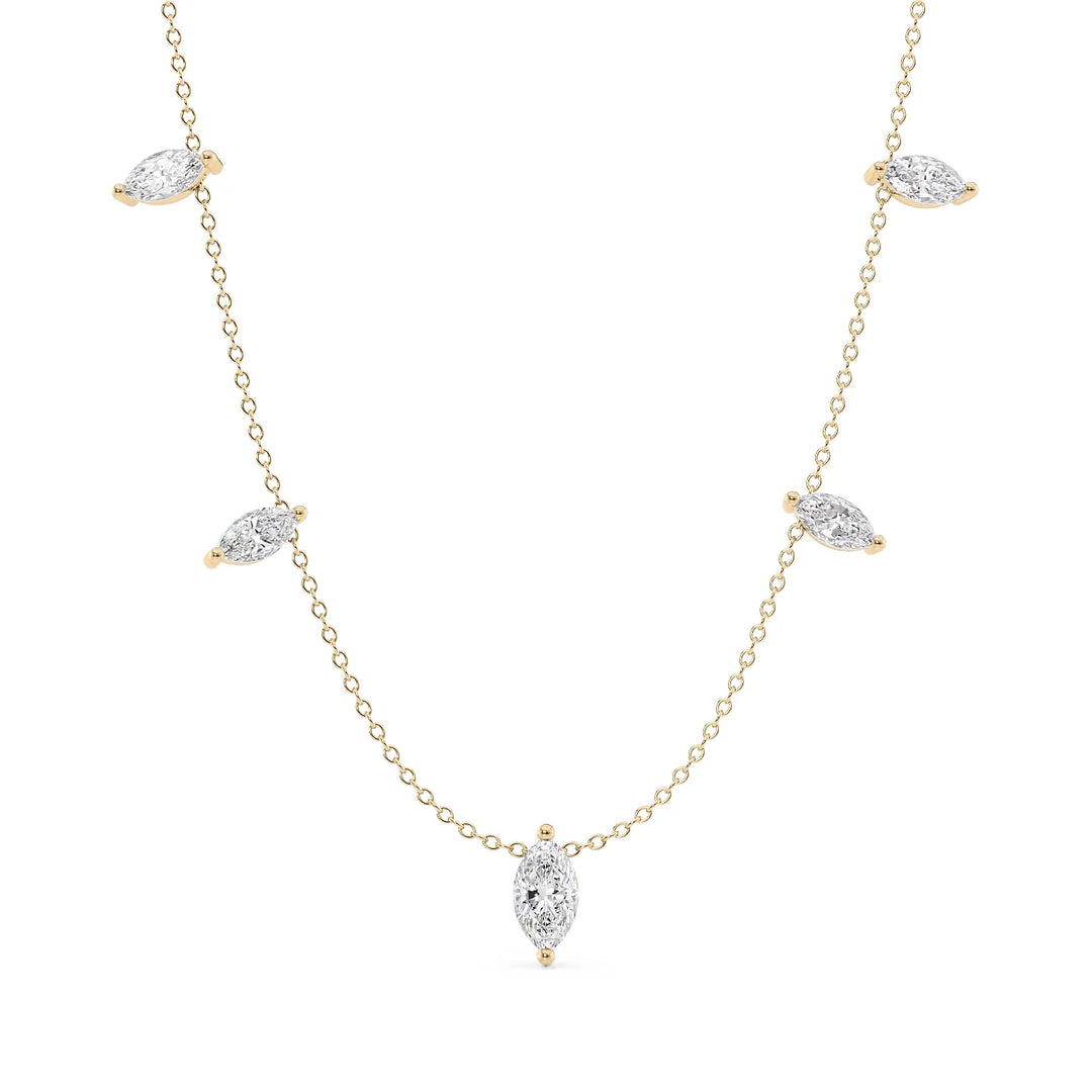 Marquise Diamond Necklace