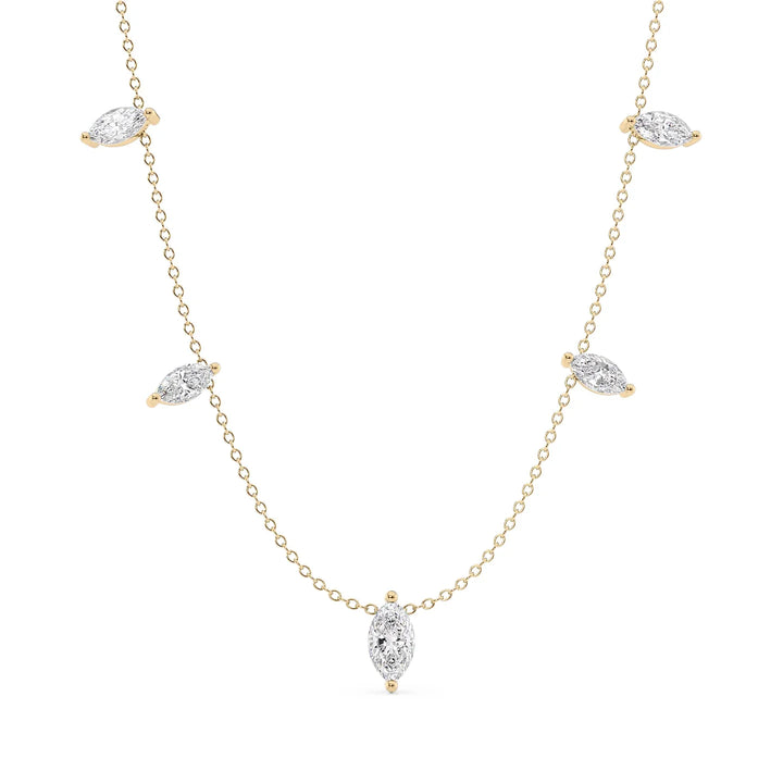 Marquise Diamond Necklace